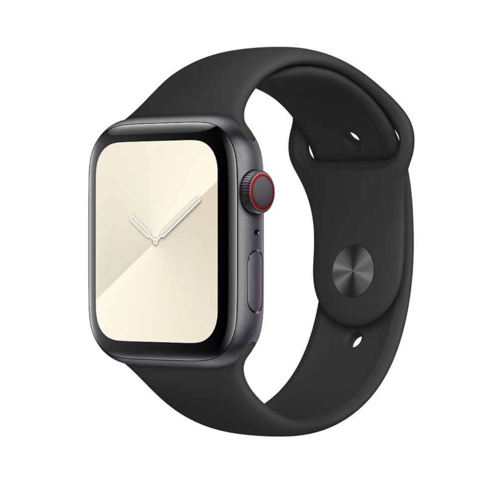 44mm Black Sport Band - Regular Apple Watch